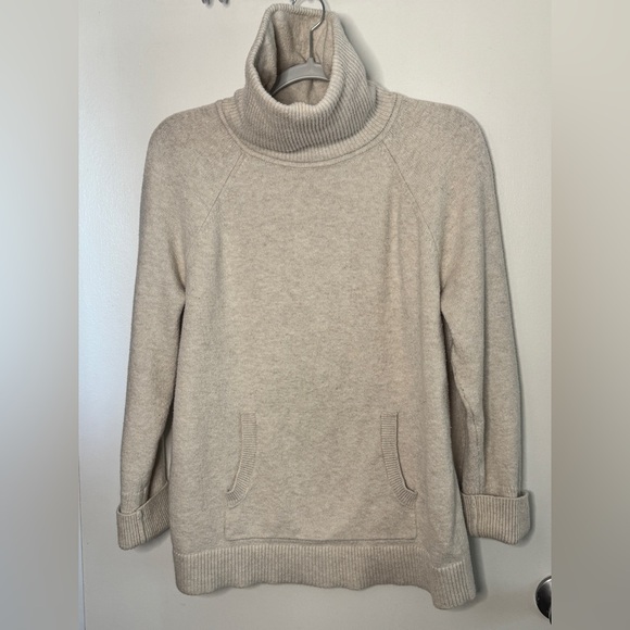 LOFT Sweaters - LOFT Soft Beige Turtleneck Sweater